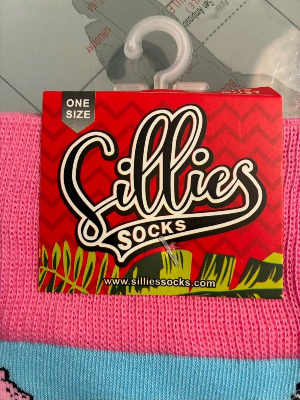 Sillies Flying Pig Novelty Socks One Size Fits Most NWT